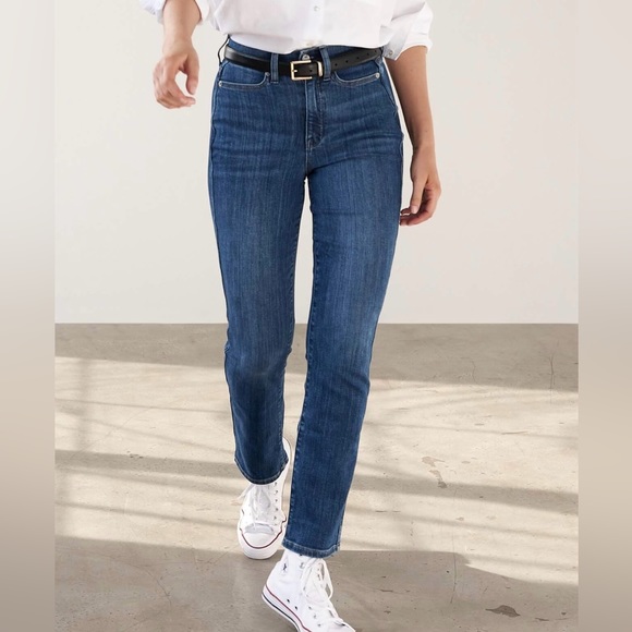 AYR High Waist Straight Leg Jean | Style The Super | Size 26L - Picture 3 of 14